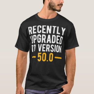 Version 500 50th Birthday Gift 50 Years Old Geek  T-Shirt