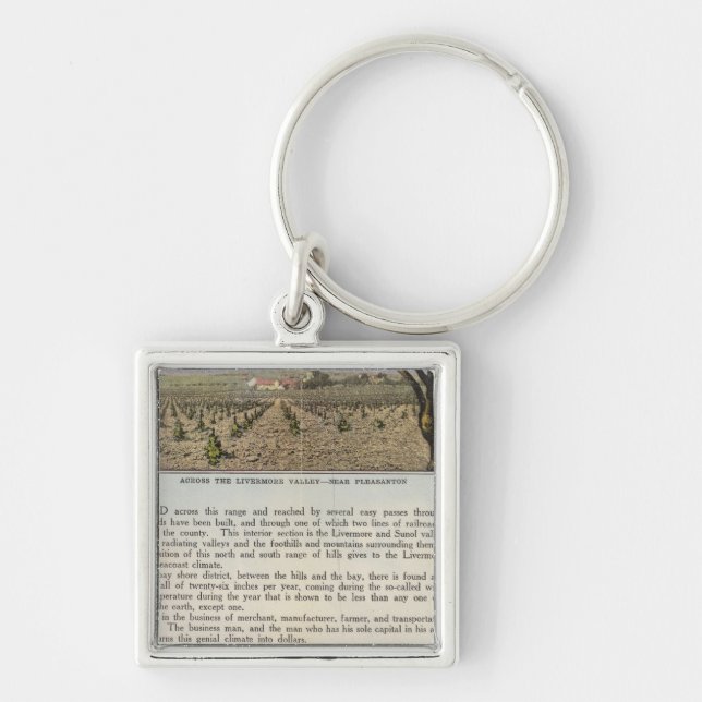 Verso Alameda County Key Ring (Front)