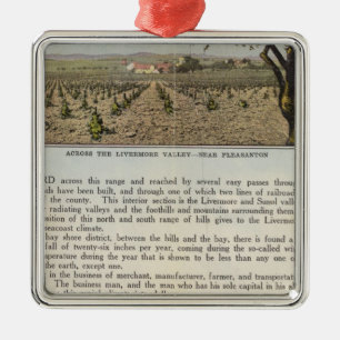 Verso Alameda County Metal Tree Decoration