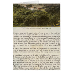 Verso Alameda County, Oakland and the Bay