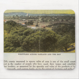 Verso Alameda County, Oakland and the Bay Mouse Pad