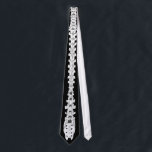 vertebral column orthopaedic surgery tie<br><div class="desc">vertebral column orthopaedic surgery tie on black.Customise and personalise to have an elegant gift for a loved one this holiday season. To see a large variety of cool ties , please visit www, zazzle.com/nadil2/neck ties</div>