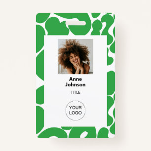 Vertical Badge ID Badge