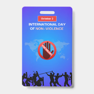 Vertical Badge ID Badge