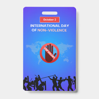 Vertical Badge ID Badge