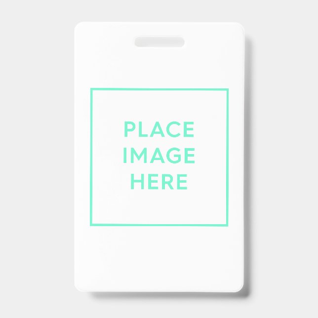 Vertical Badge ID Badge (Front)