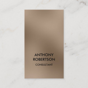 Vertical Browny Beige Attractive Business Card