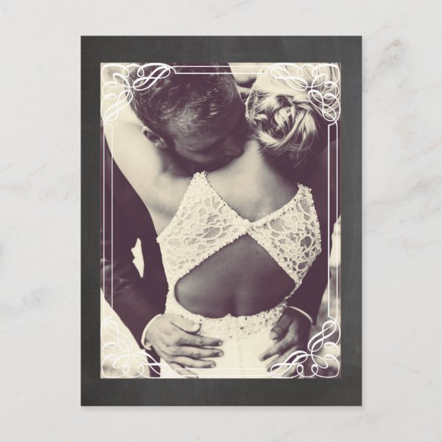 Vertical chalked template couple image (Front)