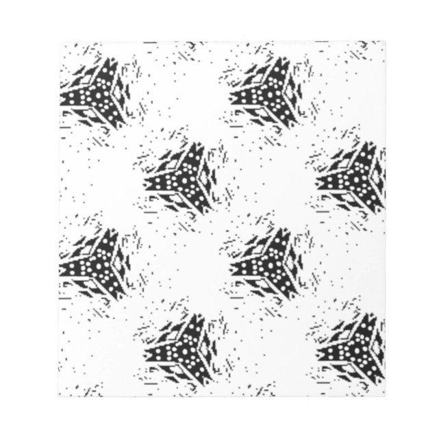 Vertical, Charcoal, Dune Magnetic Notepad (Front)