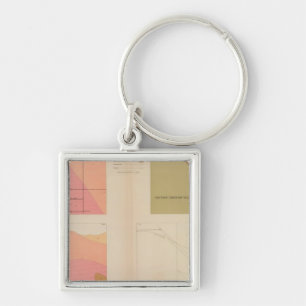 Vertical Cross Sections of the Lode, Belcher Mine Key Ring