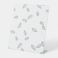 Vertical, Dark Grey Pedestal Sign