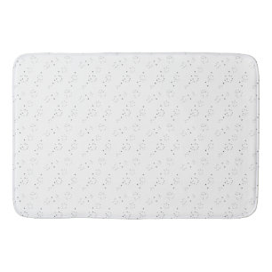 Vertical Design Eight Bath Mat