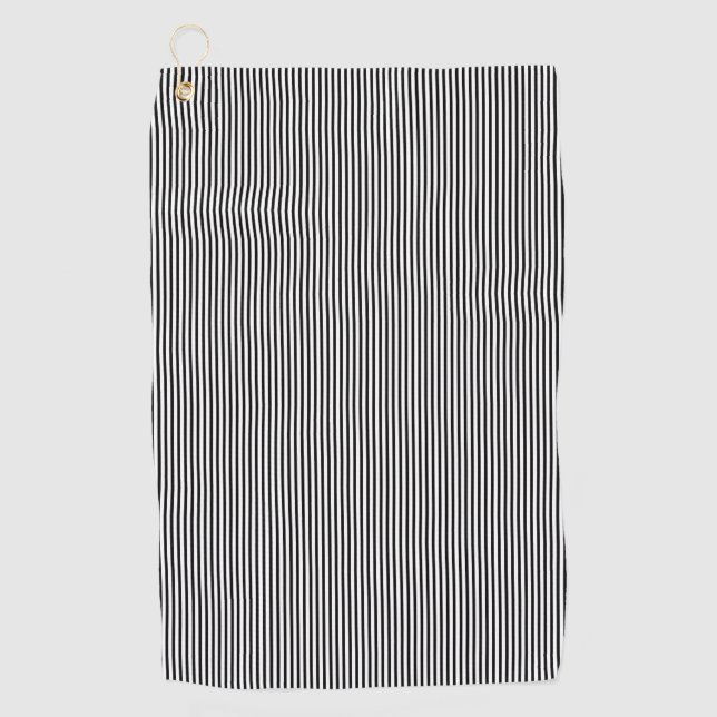 Vertical Design One Golf Towel (Front)
