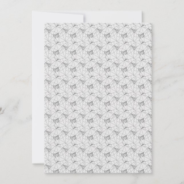 vertical Design One Hundred Two Save The Date (Front)