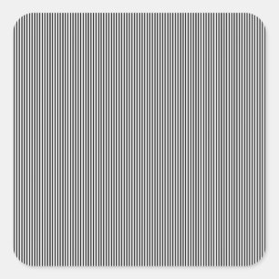 Vertical Design One Square Sticker