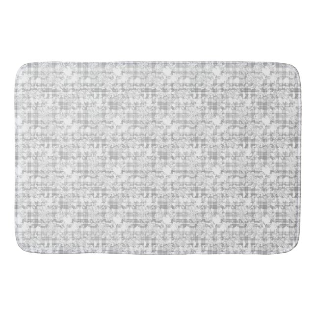 vertical Design Twenty Seven Bath Mat (Front)