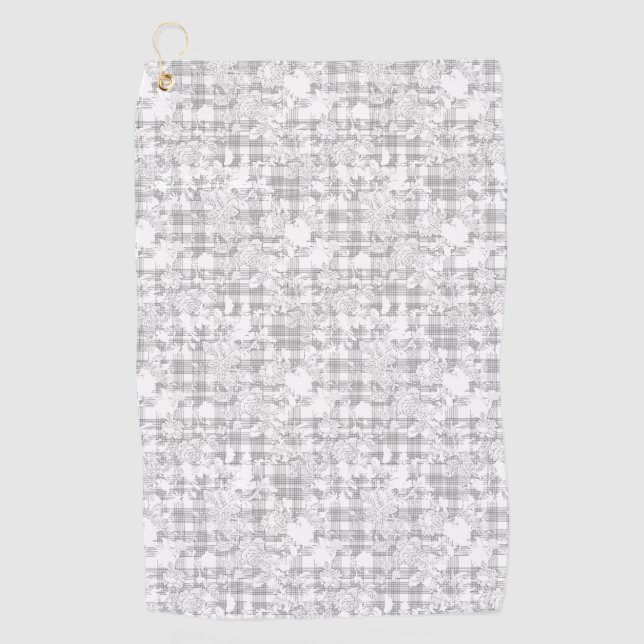 vertical Design Twenty Seven Golf Towel (Front)