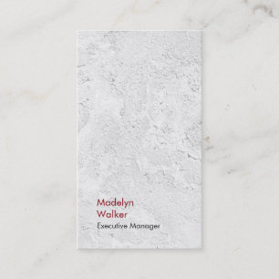 Vertical elegant unique modern grey wall texture business card