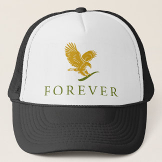 Vertical FOREVER Feathered.png Trucker Hat