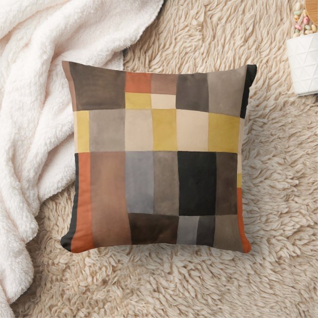 Vertical-Horizontal Rhythms | Sophie Taeuber-Arp | Cushion (Blanket)