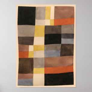 Vertical-Horizontal Rhythms   Sophie Tauber-Arp   Poster