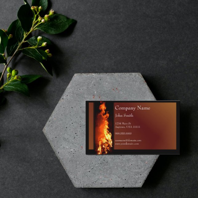 Vertical Inferno Business Card (Creator Uploaded)