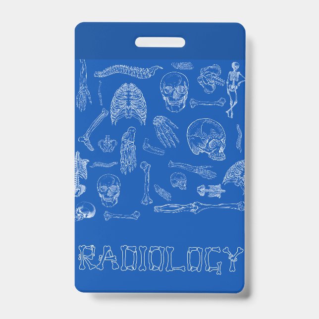 Vertical Medical badge buddy! ID Badge (Front)