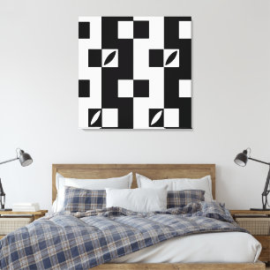 Vertical Modules   Modern Canvas Print