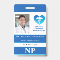 Vertical NP, Nurse Practitioner, Photo ID