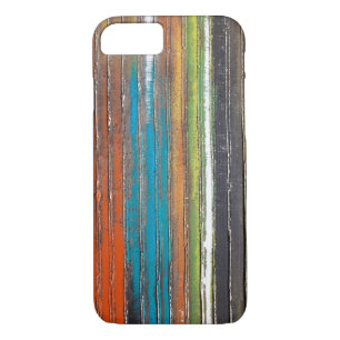 vertical painted striped abstract Case-Mate iPhone case