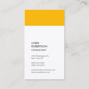 Vertical Premium Silk Minimalist Modern Business Card