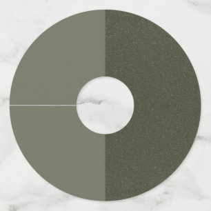 Vertical Split Moss Green Wine Tags – Customisable