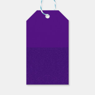 Vertical Split Purple Gift Tag – Customisable