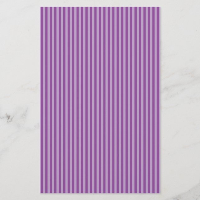 Vertical Stripe Lavendar Soap Wrap Paper Sheet (Front)