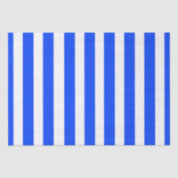 Vertical Stripe Sailor Blue & White Pattern