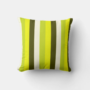 Vertical striped abstract cushion