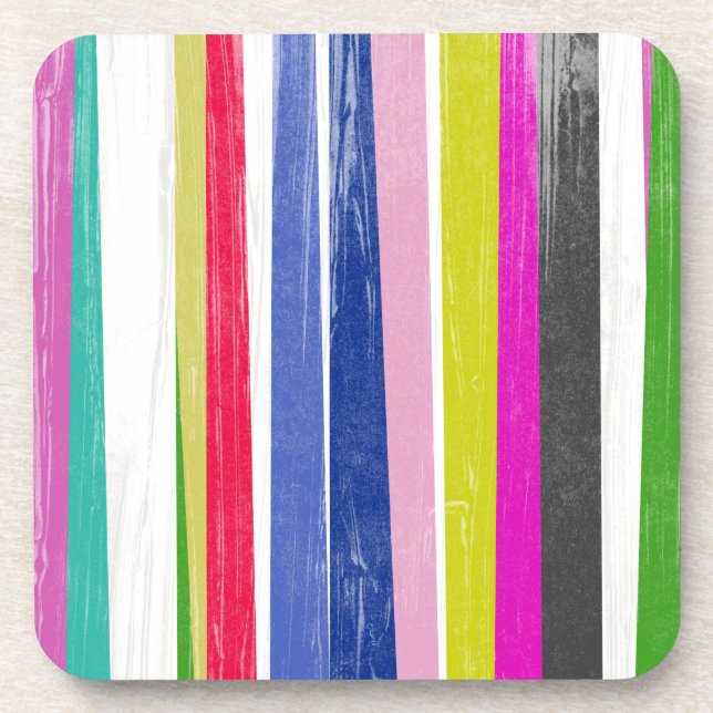 Vertical Stripes Coaster (Front)