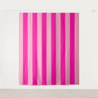 Vertical Stripes Hot Pink