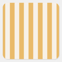 Vertical Stripes Mustard Yellow And White Striped