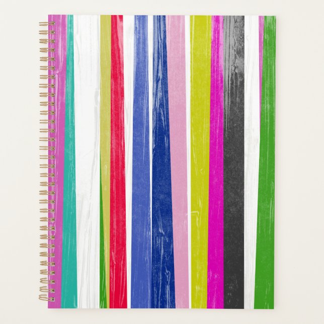 Vertical Stripes Planner (Front)