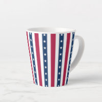 Vertical Stripes with Stars Patriotic