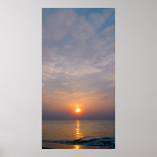 Vertical Sunrise Poster