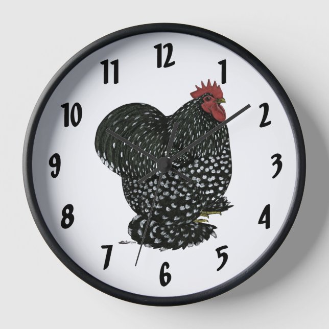 Vertical Template Clock (Front)