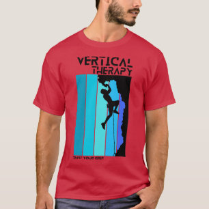 Vertical Therapy Trust your grip Climbers Climbing T-Shirt