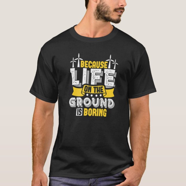 Vertical Wind Power Turbine Technician  1 T-Shirt (Front)