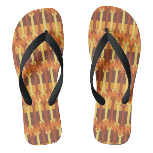 Vertical Wrench Pattern Jandals