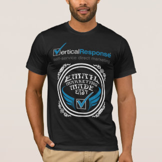 VerticalResponse Rock on Black - Mens T-Shirt