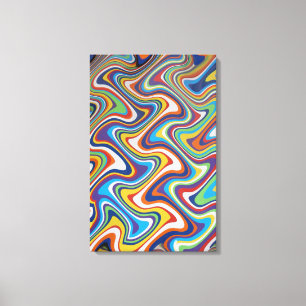 Verticle Carpet Abstract 6, 2018 SVP Images Canvas Print
