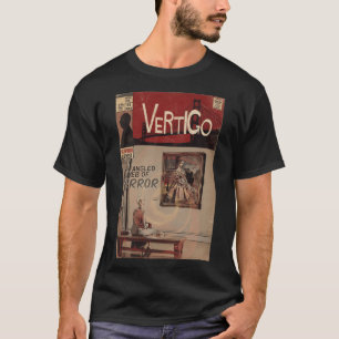 Vertigo Alfred Hitchcock Comic Book Fan Art T-Shirt