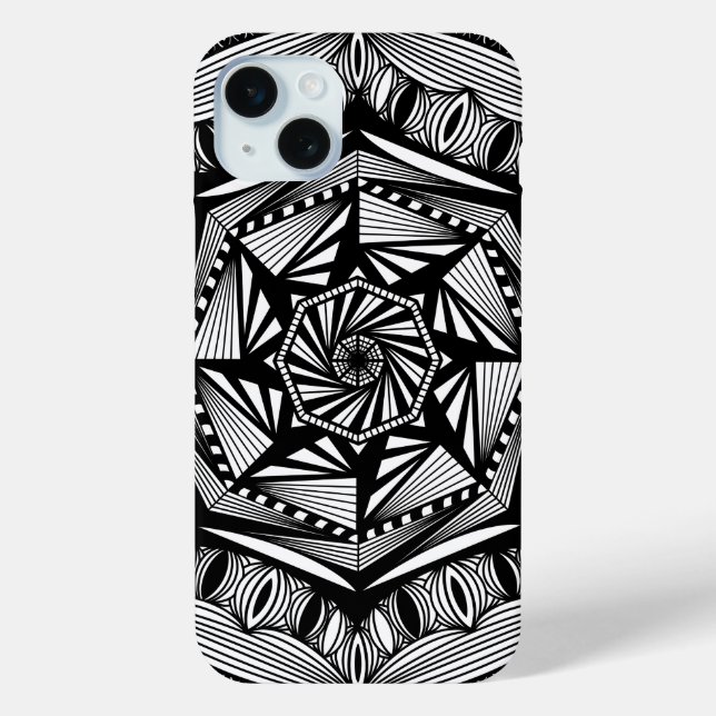 Vertigo mandala Case-Mate iPhone case (Back)